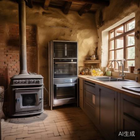 土灶集成灶：传统现代交融，厨房