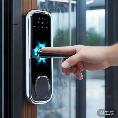 新型指纹锁，AI识别，适应性强
