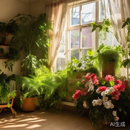 绿植美室又净空，保暖家居添生机