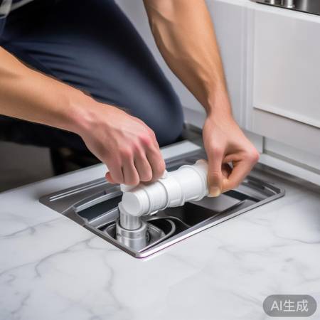 安装排水管，密封防漏，PVC或