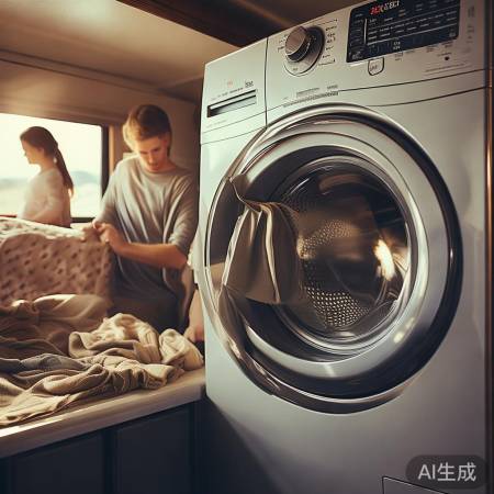 房车洗衣机水温适中，选程序防损