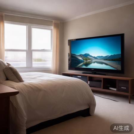 卧室大小决定电视尺寸，近床宜小