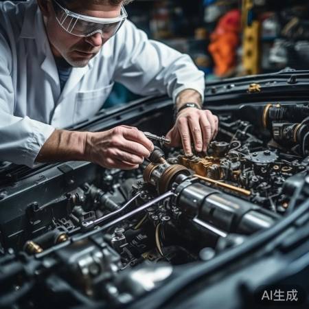 点火针卡簧卡顿，清理调整恢复原