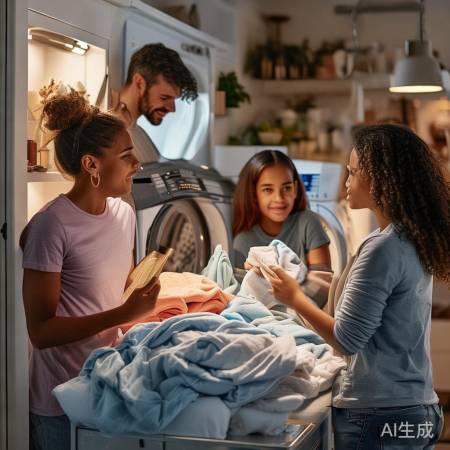 洗衣机容量选35公斤，多人口选