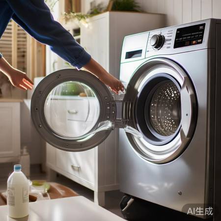 定期清洁洗衣机，健康洗护全家福