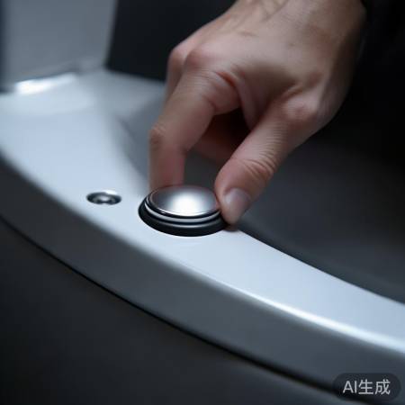 轻按重置键，马桶轻响重置起。