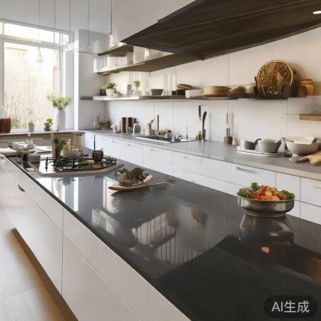 集成灶厨房台面加宽的解决方案