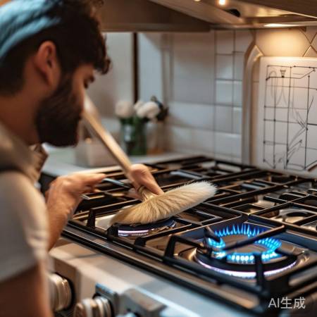 燃气灶清理：正确操作，或找专业