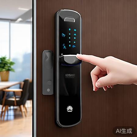 超薄指纹锁尺寸揭秘：小巧精致，安全升级