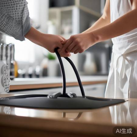 抽油烟机清洗前，先断电保障安全