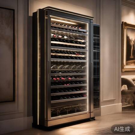 红酒柜：储酒装饰两不误，音乐相