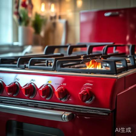 红日燃气灶2002：经典厨房伴侣，烹饪新体验