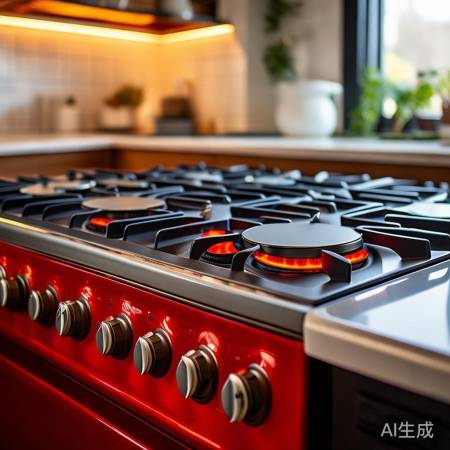 红日燃气灶2002：经典厨房伴侣，烹饪新体验