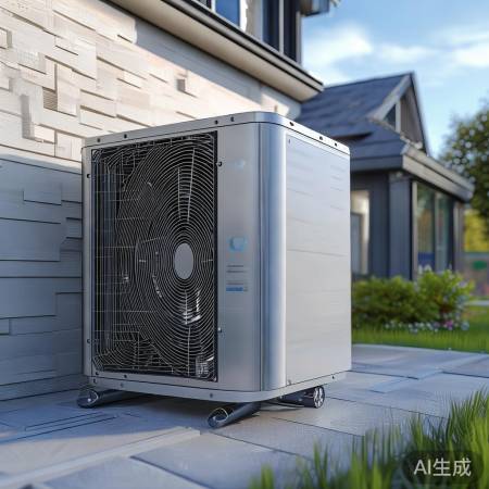 “空气能热水器：室外安装，初期