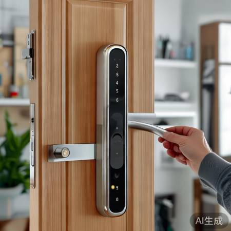 罗安达智能锁，轻松安装，安全升