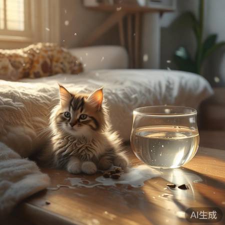 空调房增湿，猫儿补水妙招