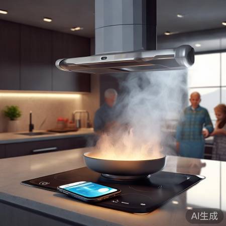 澳柯玛油烟机，智能操控，上手简