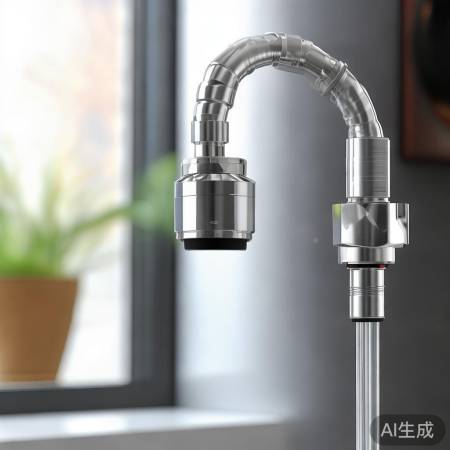 “防脱落防烫热水接头，安全升级