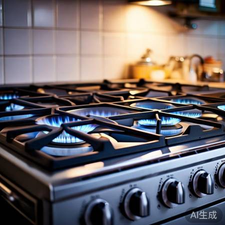 燃气灶：厨房烹饪灶具