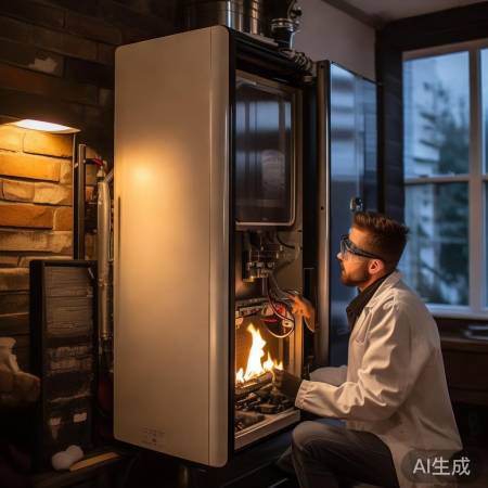 壁挂炉运行检查，阻火网有效熄火