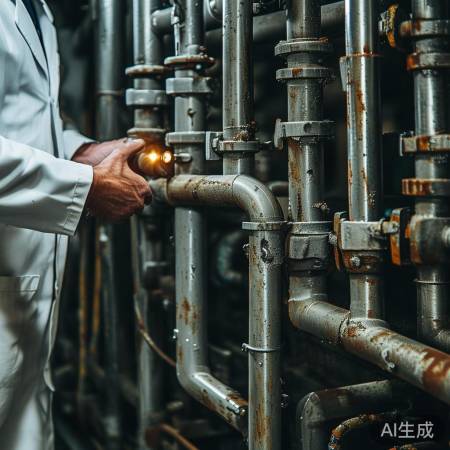 检查水泵管道，防堵塞弯连不良