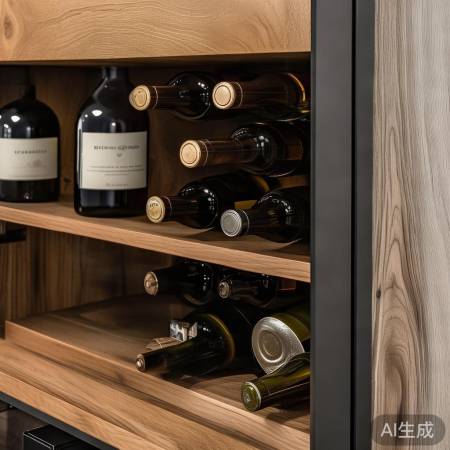 居家网红酒柜设计效果图赏析 居家网红酒柜设计效果图赏析