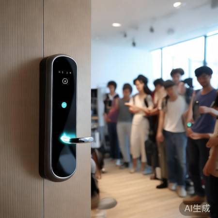 AI指纹锁新上市，销量火爆，智