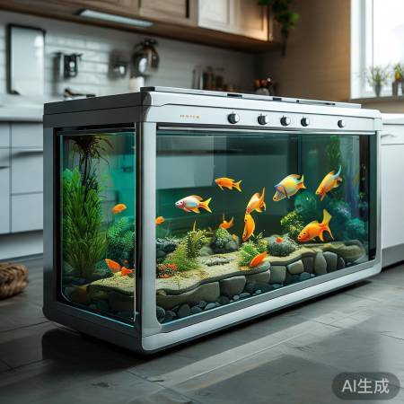 厨房神器集成灶，养鱼新宠儿！