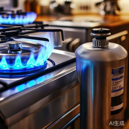 燃气灶需配专用燃气罐，容量压力