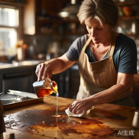 食醋除锈，简便有效。