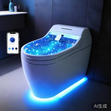 “星空灯WiFi马桶，远程控温
