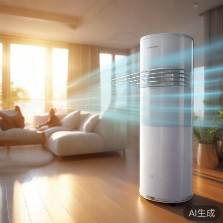 小米美的立式空调，夏日清凉神器