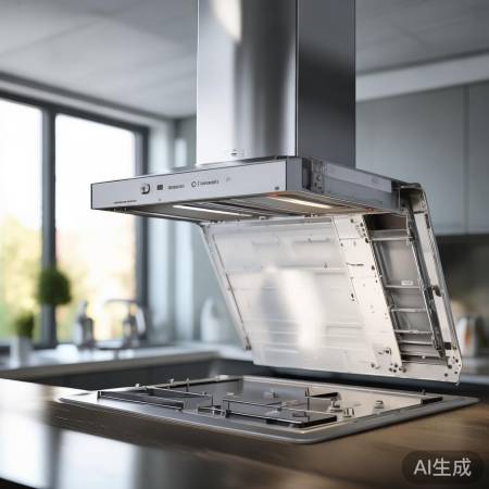 西门子油烟机易拆卸，清洁方便快