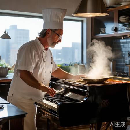 老板油烟机钢琴家：跨界艺术家的厨房生活启示