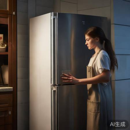 吹风机吹冰箱危险，损坏易燃！