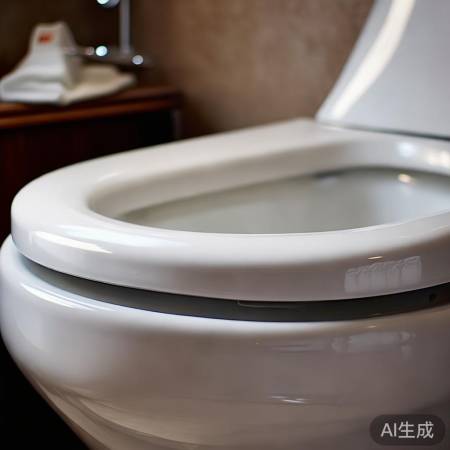 马桶圈清洁小贴士：轻柔擦拭，避