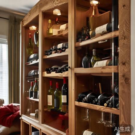 酒柜与抽油烟机：家居布局新思考