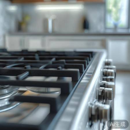 煤气双灶燃气灶配件图解大全