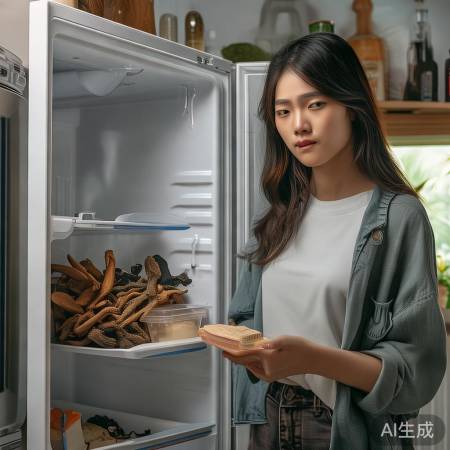 冰箱冷木耳是否安全食用？