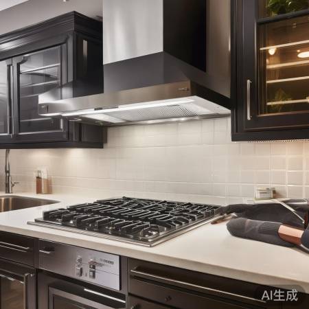 老板抽油烟机灯罩拆卸方法教程