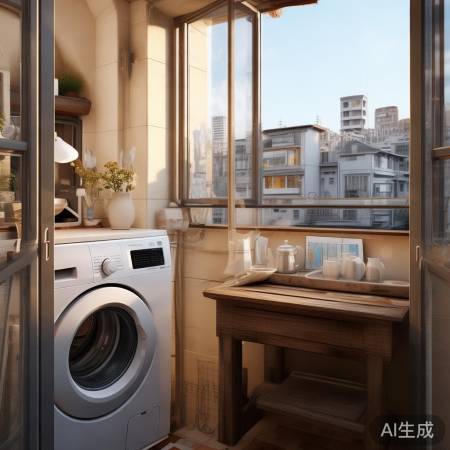 阳台摆放洗衣机茶几是否合适？专家解答
