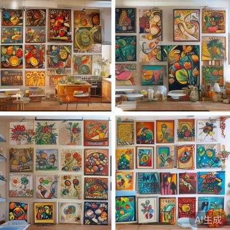 冰箱后面裸露巧装饰，打造家居美观新亮点