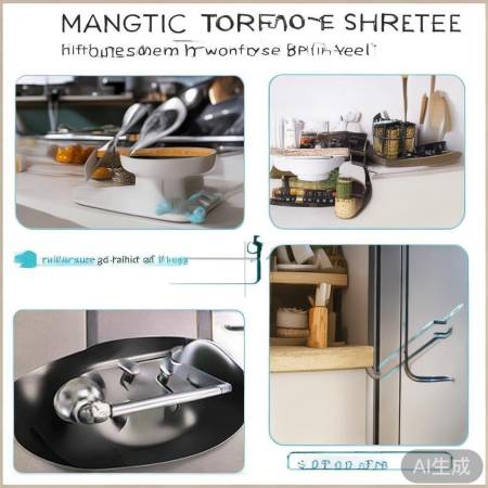 冰箱侧边磁吸置物架：打造高效厨房收纳新选择