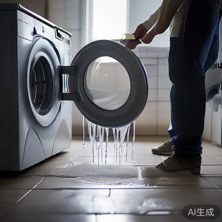 洗衣机前开门一直排水怎么办？快速解决技巧分享