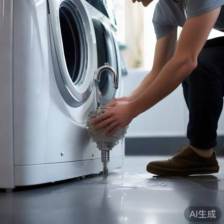 洗衣机前开门一直排水怎么办？快速解决技巧分享