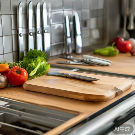 厨房消毒利器：消毒柜专用刀架，让健康烹饪更放心