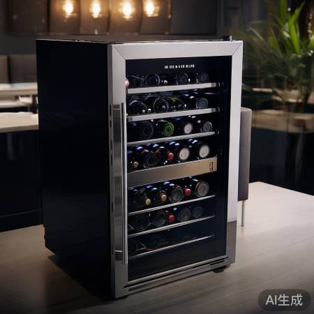 三维家酒柜：斜面设计，打造红酒存储新风尚