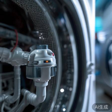 松下洗衣机进水阀配件图解