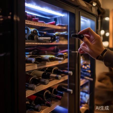 尊堡红酒柜灯长时间亮起设置方法