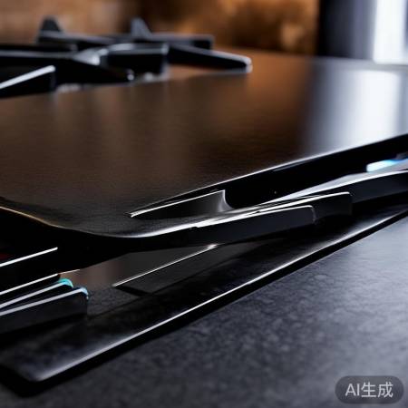 黑曜石燃气灶面板：品质生活新选择